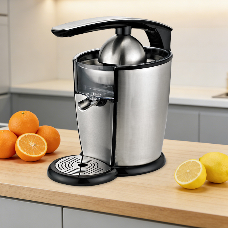 Extractor de suc din oțel inoxidabil, cu separator de pulpă pentru lămâi și portocale, 110V SUA, fabricat la comandă