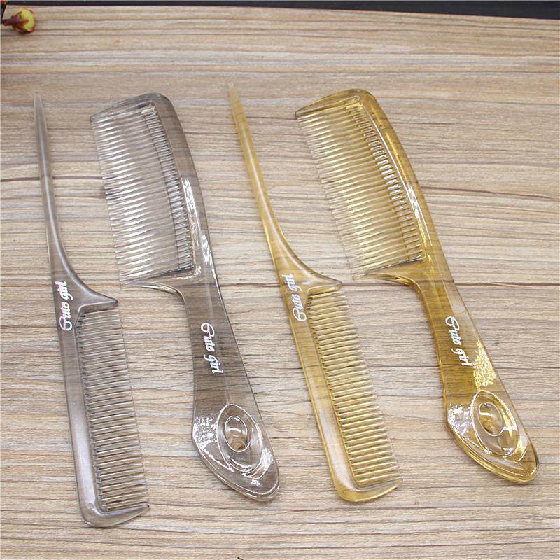 Set od dva plastična češlja za kosu, duljine 20 cm ili više, za kućnu upotrebu