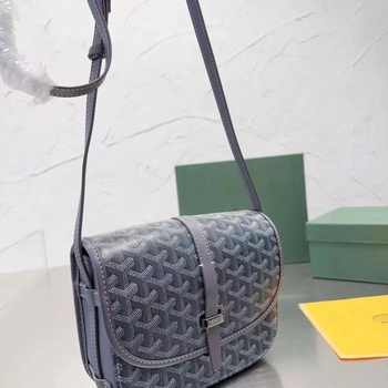 Kožna torba s monogramom i uzorkom dogtooth, crossbody torba u stilu saddle, mala kvadratna ženska torba, svestrana i visoke klase mode