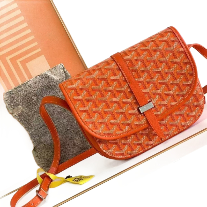 Kožna torba s monogramom i uzorkom dogtooth, crossbody torba u stilu saddle, mala kvadratna ženska torba, svestrana i visoke klase mode