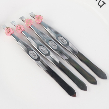 Set de 12 cleme pentru sprânene din oțel inoxidabil – instrument de înfrumusețare