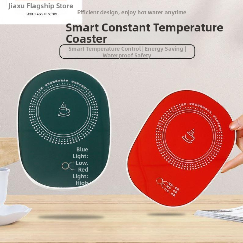 55°C Έξυπνη Θερμαινόμενη Βάση Κούπας με Σταθερή Θερμοκρασία, Ρυθμιζόμενη Θερμοκρασία, Κατάλληλη για Φοιτητικό Δωμάτιο και Οικιακή Χρήση