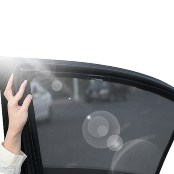 Magnetická sieťovaná slnečná clona na okná automobilov, predné sklo a bočné okná, prispôsobená pre japonské autá