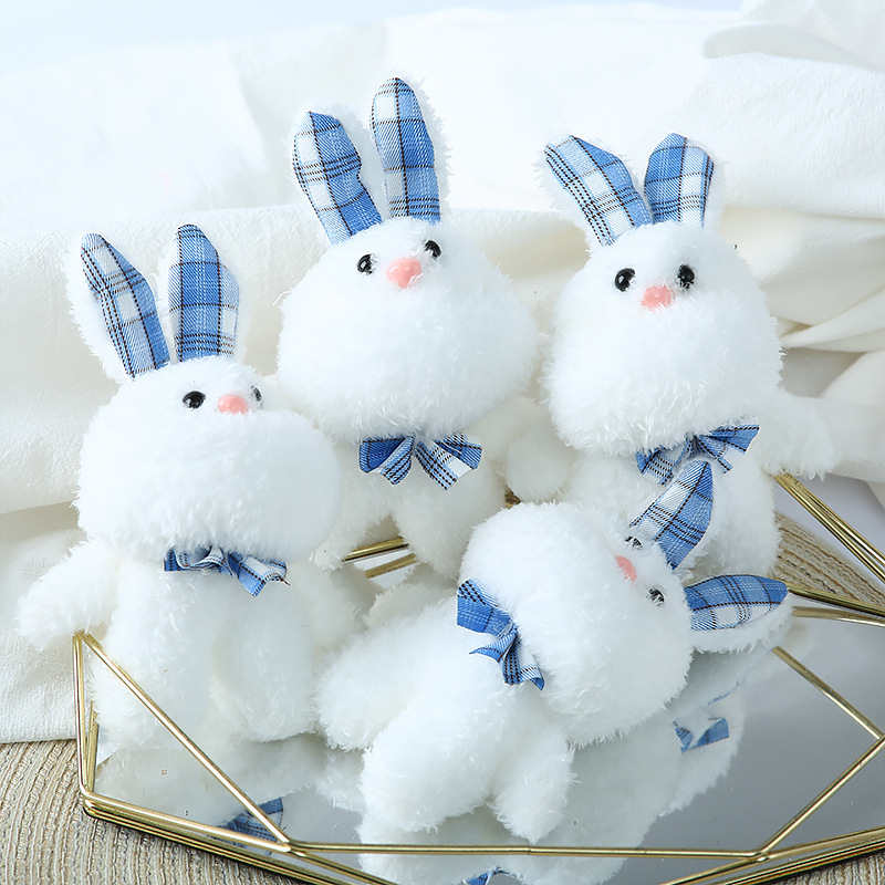 Slatko mini plišano zeko – privjesak za torbu i ključeve, Dudu Rabbit