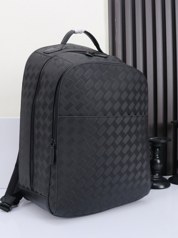 W Baolong rucsac pentru bărbați, stil european-american, piele de primă calitate, rucsac minimalist casual de afaceri pentru laptop de 8 inch
