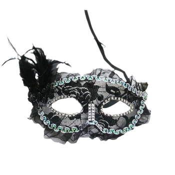 Maska za Halloween party cosplay, polumaska za lice za odrasle i djecu, starinski stil za izvedbe