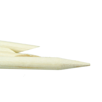 100 darab narancs- és bükkfa körömlakészítő pálcák, 11,4 cm és 7,5 cm