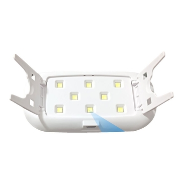 LED körömlámpa fototerápiás készülék, gyors UV-keményedés, fehér, modell XX-UV8