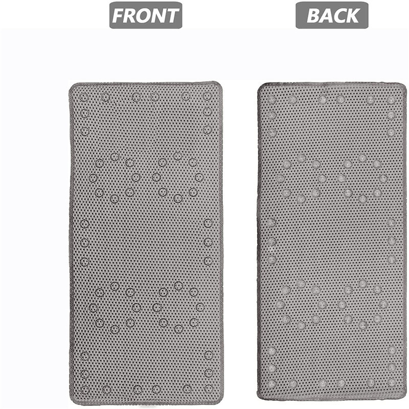 PVC prostirka za kadu sa usisnim čašicama, protiv klizanja, 43×91 cm, vodootporna
