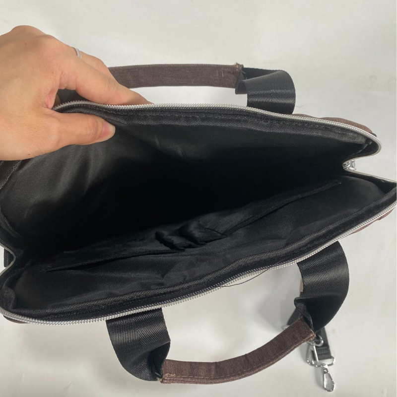 Muška poslovno-ležerna torba za ramena ili crossbody, za 17-inčni prijenosnik, vodootporna