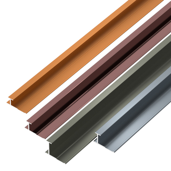 Aluminijska legura – I-oblika završna tračnica za drveni panel i zidni panel, I-oblik klips traka, integrirana metalna dekorativna traka