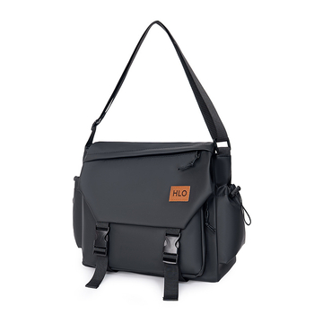 Muška vodootporna crossbody torba, kompaktna torba za 14-inčni prijenosnik, gradski minimalistički stil