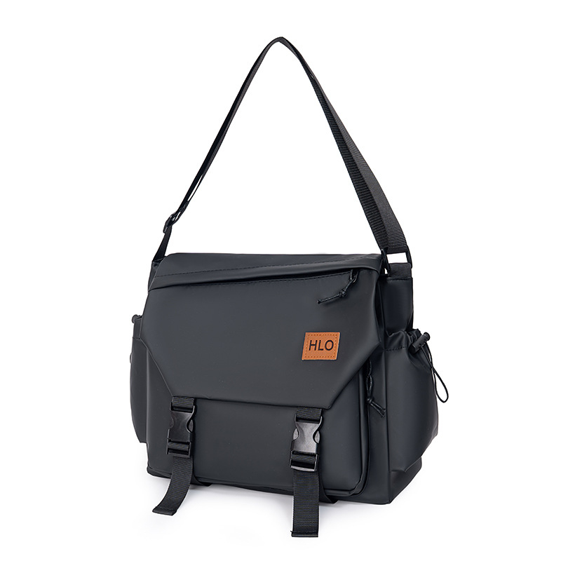 Muška vodootporna crossbody torba, kompaktna torba za 14-inčni prijenosnik, gradski minimalistički stil