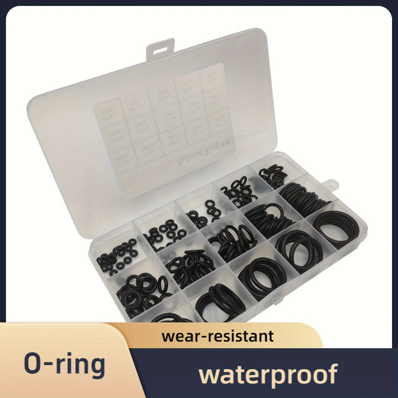 Σετ O-ring για βαλβίδες και βρύσες, σε κουτί — αδιάβροχο, ανθεκτικό στη φθορά, κιτ επισκευής