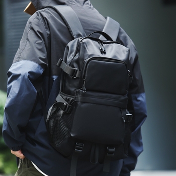 Unisex ruksak za 16-inčni laptop, vodootporan, velik kapacitet, za outdoor putovanja i planinarenje, u korejskom stilu workwear.