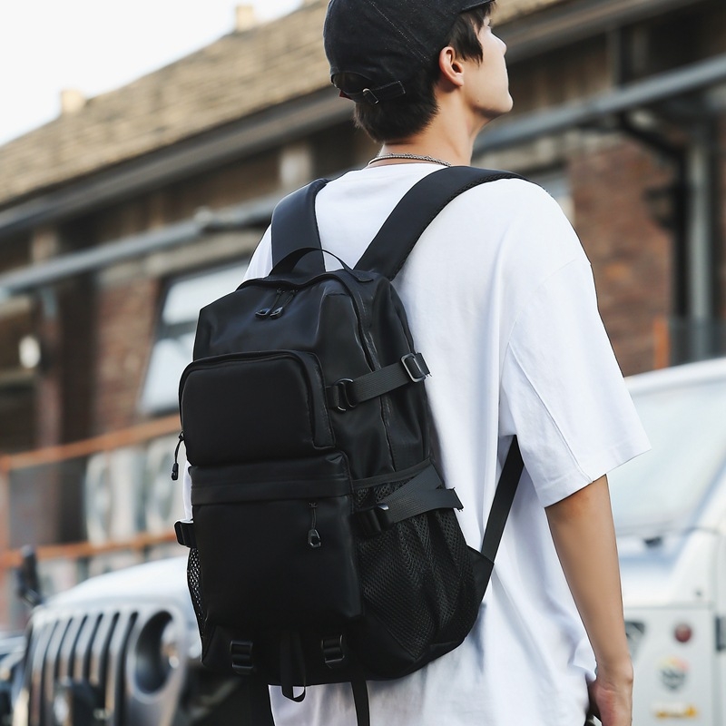 Unisex ruksak za 16-inčni laptop, vodootporan, velik kapacitet, za outdoor putovanja i planinarenje, u korejskom stilu workwear.