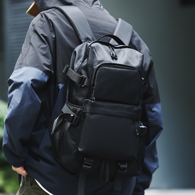 Unisex ruksak za 16-inčni laptop, vodootporan, velik kapacitet, za outdoor putovanja i planinarenje, u korejskom stilu workwear.