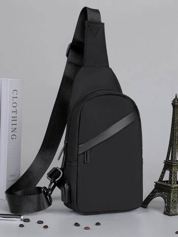 Muška crossbody torba, casual minimalistički dizajn, unisex, modern i svestran, za 8-inčni laptop