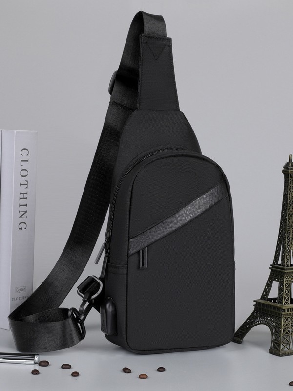 Muška crossbody torba, casual minimalistički dizajn, unisex, modern i svestran, za 8-inčni laptop