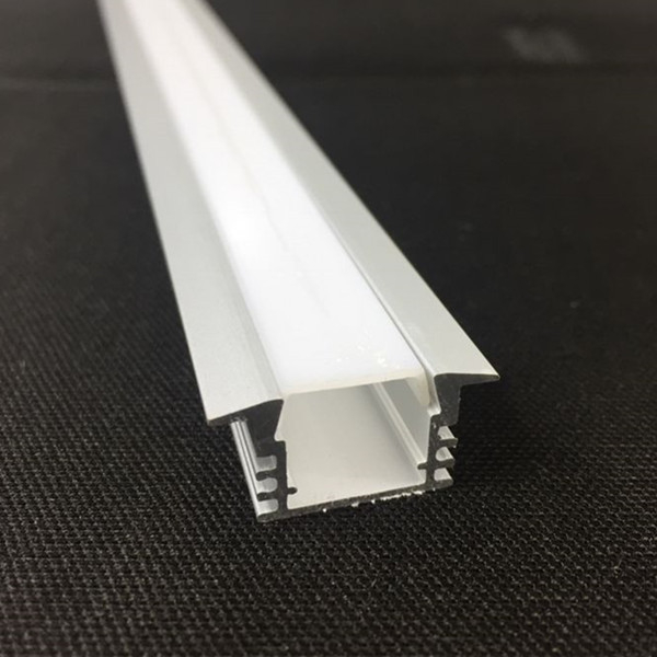 LED ugrađena svjetlosna traka s aluminijskim kanalom za stepenice i ormariće, 12 V, 2835 LED, 80° snop, 51–60 W