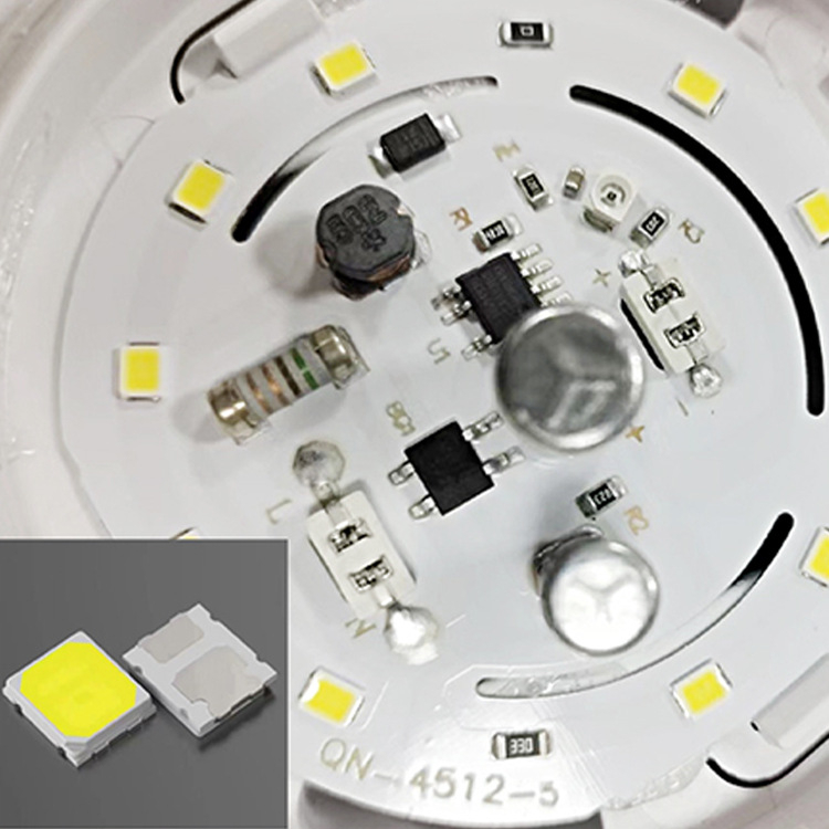 LED kružna plafonska svjetiljka s integriranim upravljanjem zvukom i svjetlom za hodnike i stubišta
