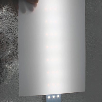 LED πάνελ με διαχυτήρα γαλακτώδες λευκό, πολυκαρβονικό (PC)