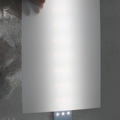 LED πάνελ με διαχυτήρα γαλακτώδες λευκό, πολυκαρβονικό (PC)