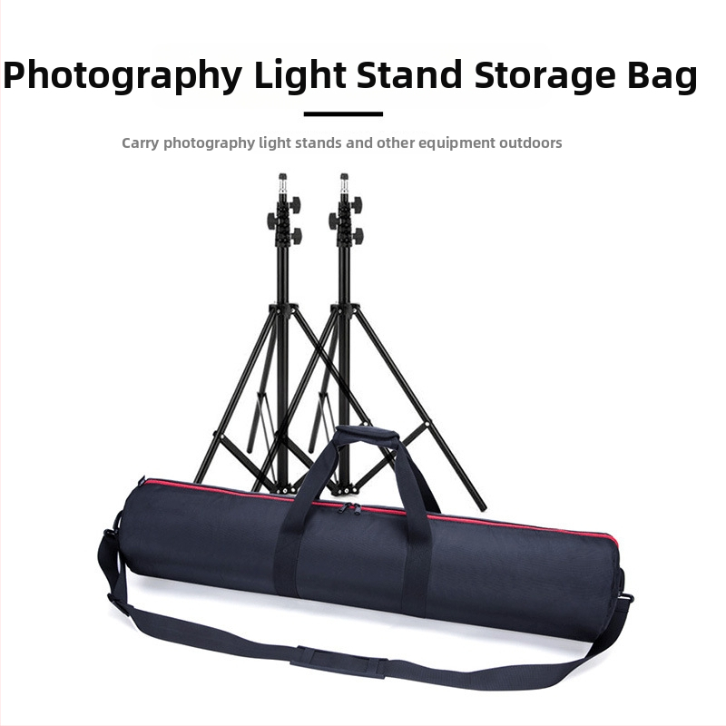 Nylon vízálló és ütésálló kamera- és tripod-táska, kompatibil sliderrel és fényállvánnyal