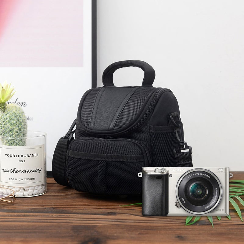 Nikon, Canon, Sony és Fujifilm számára hordozható DSLR-kamera táska