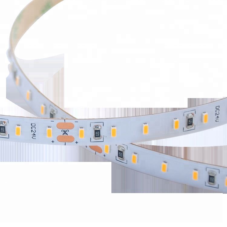 Monohromna LED traka 3014, 120 LED-ova, 24V, visoka svjetlina, vodootporna, samoljepljiva, za unutarnju upotrebu