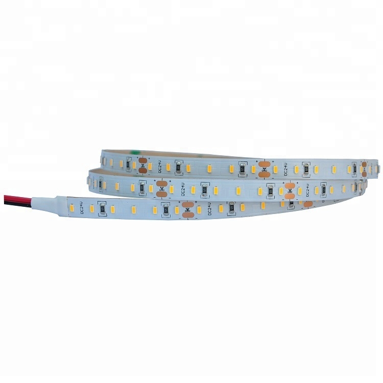 Monohromna LED traka 3014, 120 LED-ova, 24V, visoka svjetlina, vodootporna, samoljepljiva, za unutarnju upotrebu