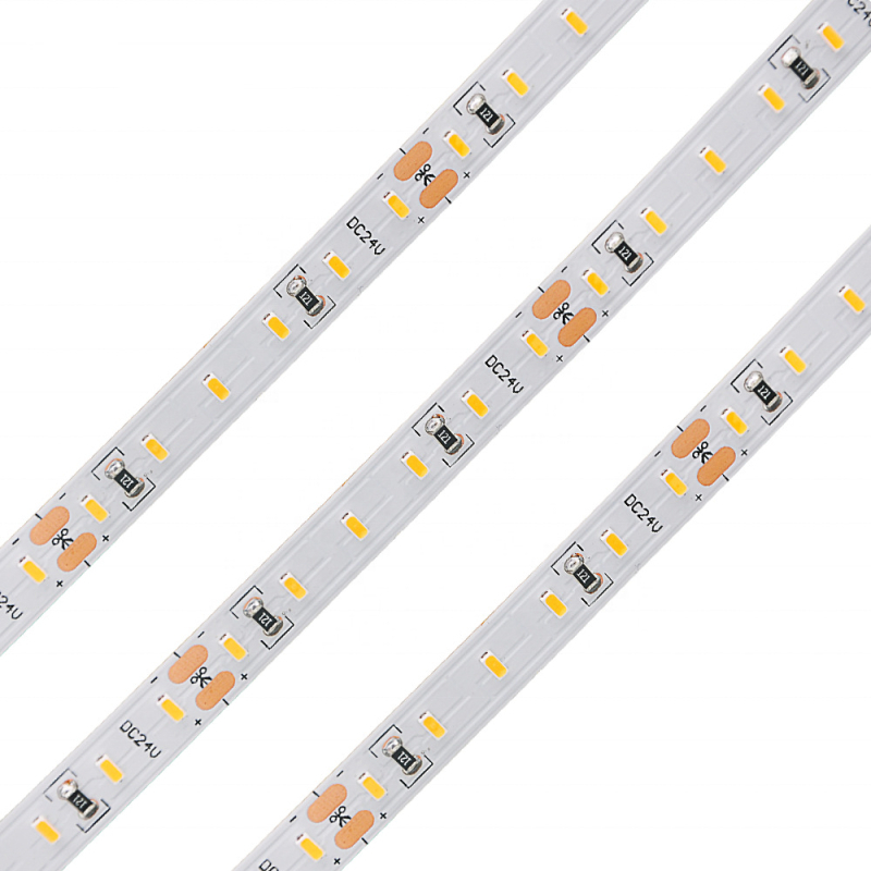 Monohromna LED traka 3014, 120 LED-ova, 24V, visoka svjetlina, vodootporna, samoljepljiva, za unutarnju upotrebu