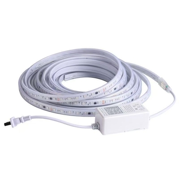 24V RGB LED traka s učinkom tekućih boja, vanjska vodootporna, epoksijom ispunjena s integriranim napajanjem, 24V