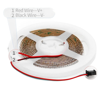 Ultra tanka 5V RGB LED traka s pojedinačnim upravljanjem, promjena boje, ambijentalno osvjetljenje, rezanje po LED-u