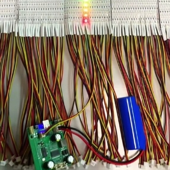 5V RGB LED trak, 20 cm, Wangzai mini zvučnik - modificirana LED rasvjetna traka s 28/32 LED dioda, unutarnje ambijentalno mekano svjetlo