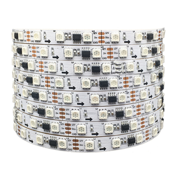 LED traka 12V WS2811 s 5050 LED diodama, vodootporna, programabilni RGB, duljina 5 m