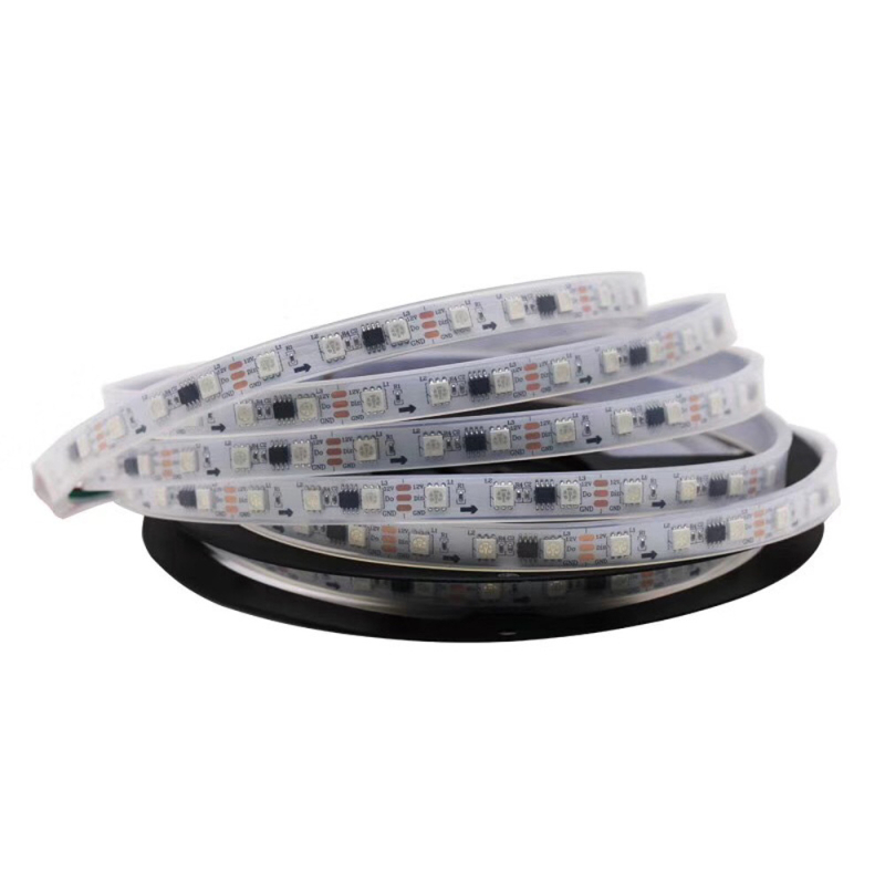 LED traka 12V WS2811 s 5050 LED diodama, vodootporna, programabilni RGB, duljina 5 m