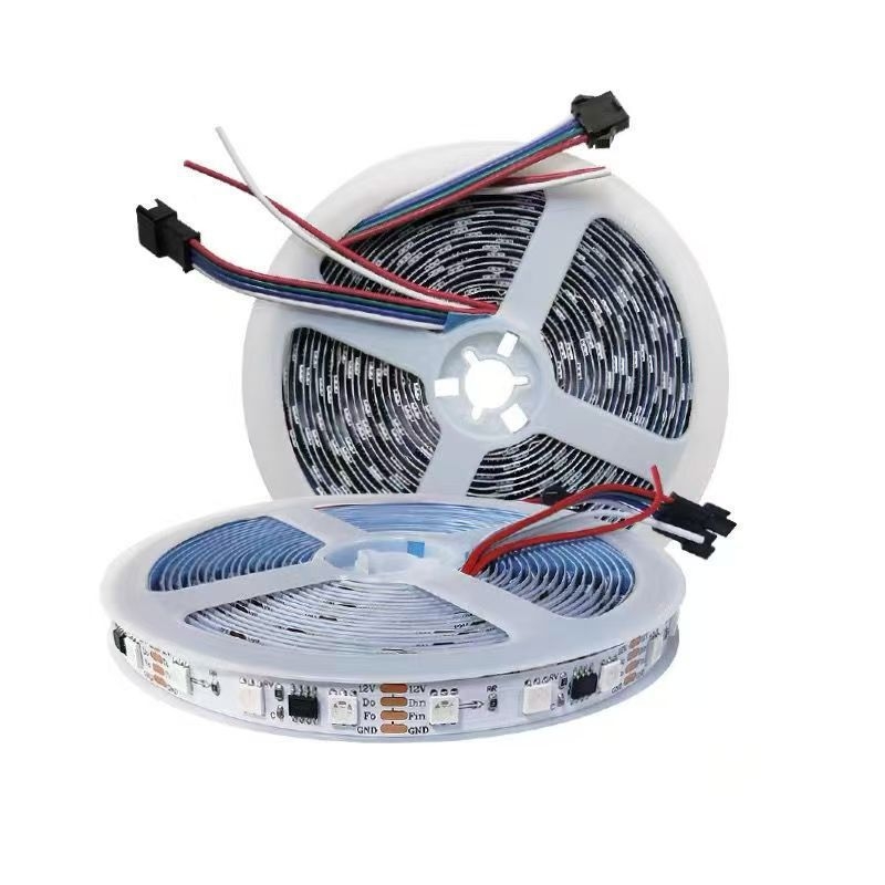 TM1934 Breakpoint Resume RGB LED traka 5050 RGB, 12V, 60 LED-ova, Programabilna za vanjsku upotrebu – inženjerski model