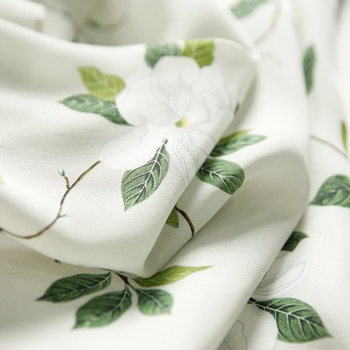 Haljina s florom od Mulberry svile, midi dužine, ljeto 2026, polu rukav, svježa, slatka, elegantan retro A-linija