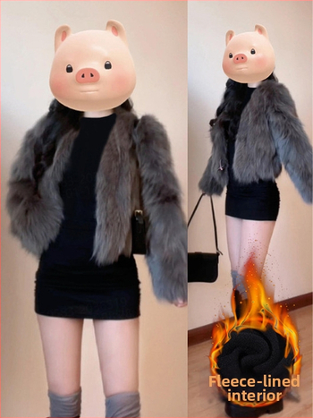 Crna bodycon haljina s podstavom od umjetne kože, pleteni materijal za jesen-zimu, visok pojas, dugi rukavi, pulover stil