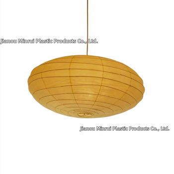 Noguchi-inspired ιαπωνικό φανάρι από χαρτί σε στυλ Wabi-Sabi, κρεμαστό για τραπεζαρία και σαλόνι, Nordic Danish vintage