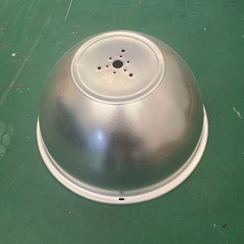 Prilagođeni industrijski i rudarski abažur — puni promjer, oblikovanje i spin oblikovanje, materijali: željezo, aluminij, nehrđajući čelik