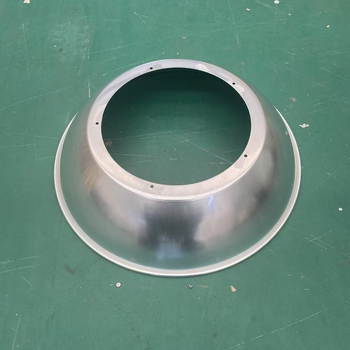 Prilagođeni industrijski i rudarski abažur — puni promjer, oblikovanje i spin oblikovanje, materijali: željezo, aluminij, nehrđajući čelik