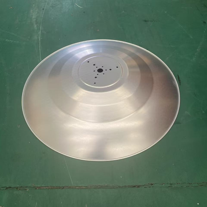 Prilagođeni industrijski i rudarski abažur — puni promjer, oblikovanje i spin oblikovanje, materijali: željezo, aluminij, nehrđajući čelik