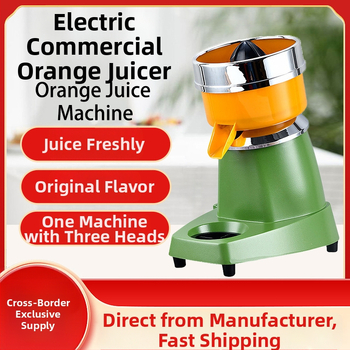 Storcător electric de citrice pentru lămâie, mango și portocală – deschidere mare, uz comercial