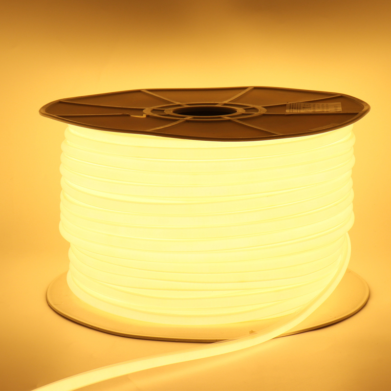 220V COB LED traka, 288 LED-a, 8W, samoljepljiva silikonova fleksibilna linearna trakica za vanjsku upotrebu, CRI 90