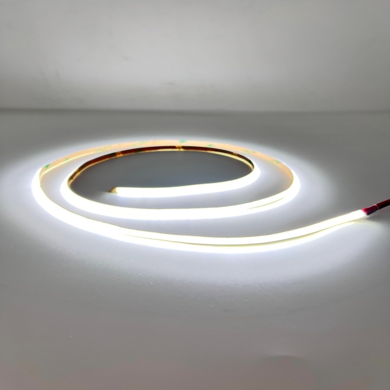 5 mm ultra-tanka COB LED traka, 12 V niskog napona, samoljepljiva, 400 LED dioda, visoka svjetlina, svjetlo indikatora atmosfere, prilagodba