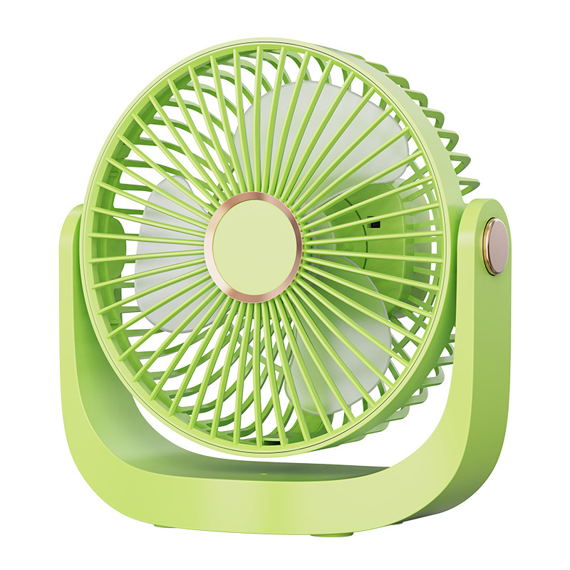 Punjač za stolni ventilator s velikom kapacitetom litijske baterije, ručni ventilator s noćnim svjetlom, USB napajanje, tih, zidni, prilagodljiv