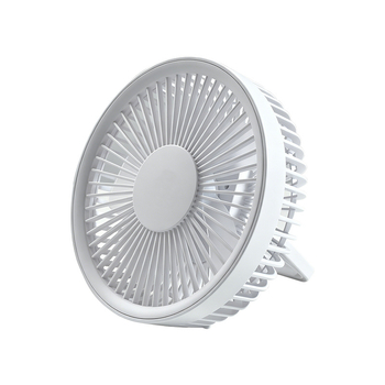 Vanjski kamping ventilator sa noćnim svjetlomom, 2-u-1, prenosni USB punjivi, može se objesiti ili postaviti.
