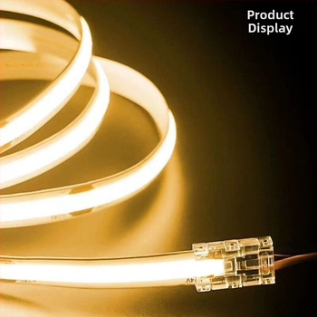 Qimai Συνδετήρας για LED λωρίδες χαμηλής τάσης χωρίς συγκόλληση – Ανταλλακτικό με κεφαλή από κρύσταλλο, γρήγορη σύνδεση, χωρίς σκοτεινά σημεία